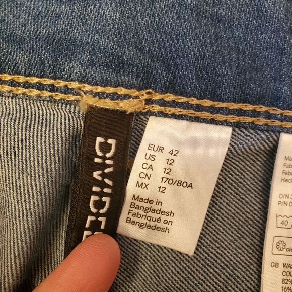 H&M Divided Size 12 Skinny Jeans - Picture 5 of 8